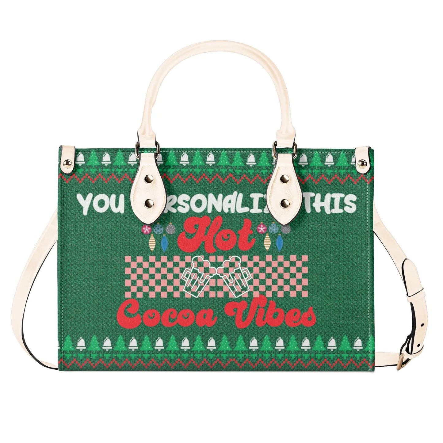 Ugly Holiday Sweater Purse (Cocoa Vibes)