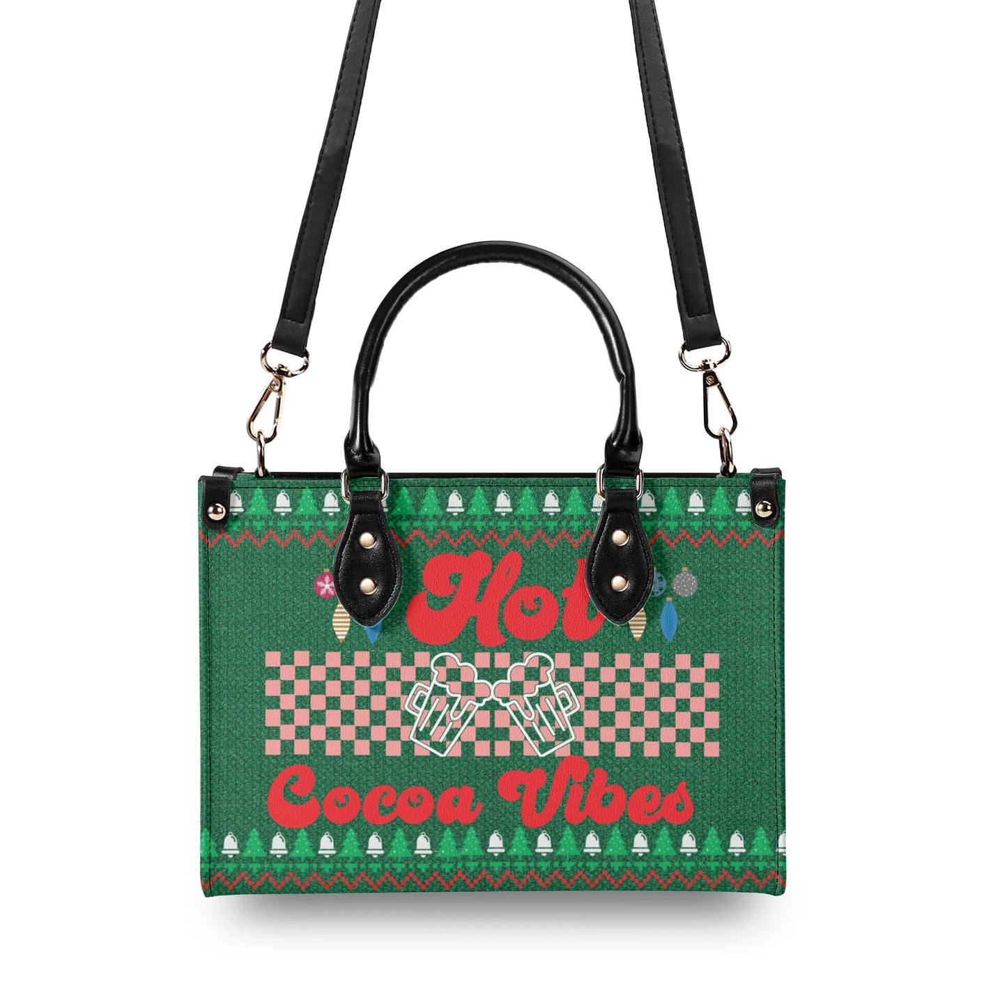 Ugly Holiday Sweater Purse (Cocoa Vibes)