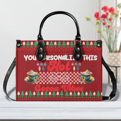 Ugly Holiday Sweater Purse (Cocoa Vibes)