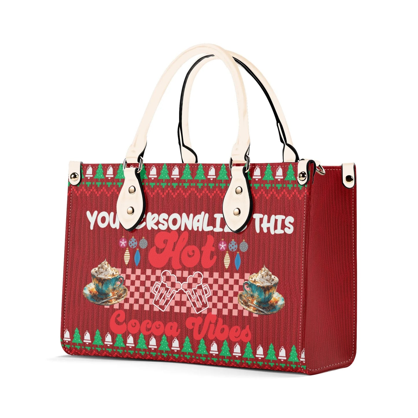 Ugly Holiday Sweater Purse (Cocoa Vibes)