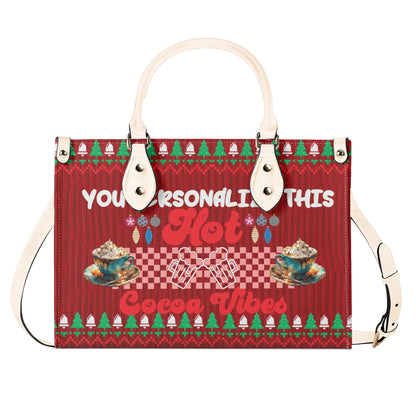 Ugly Holiday Sweater Purse (Cocoa Vibes)