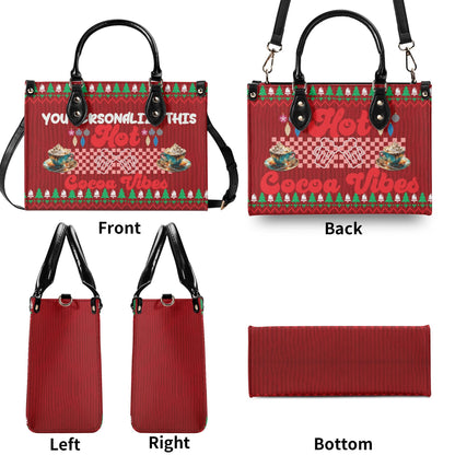 Ugly Holiday Sweater Purse (Cocoa Vibes)