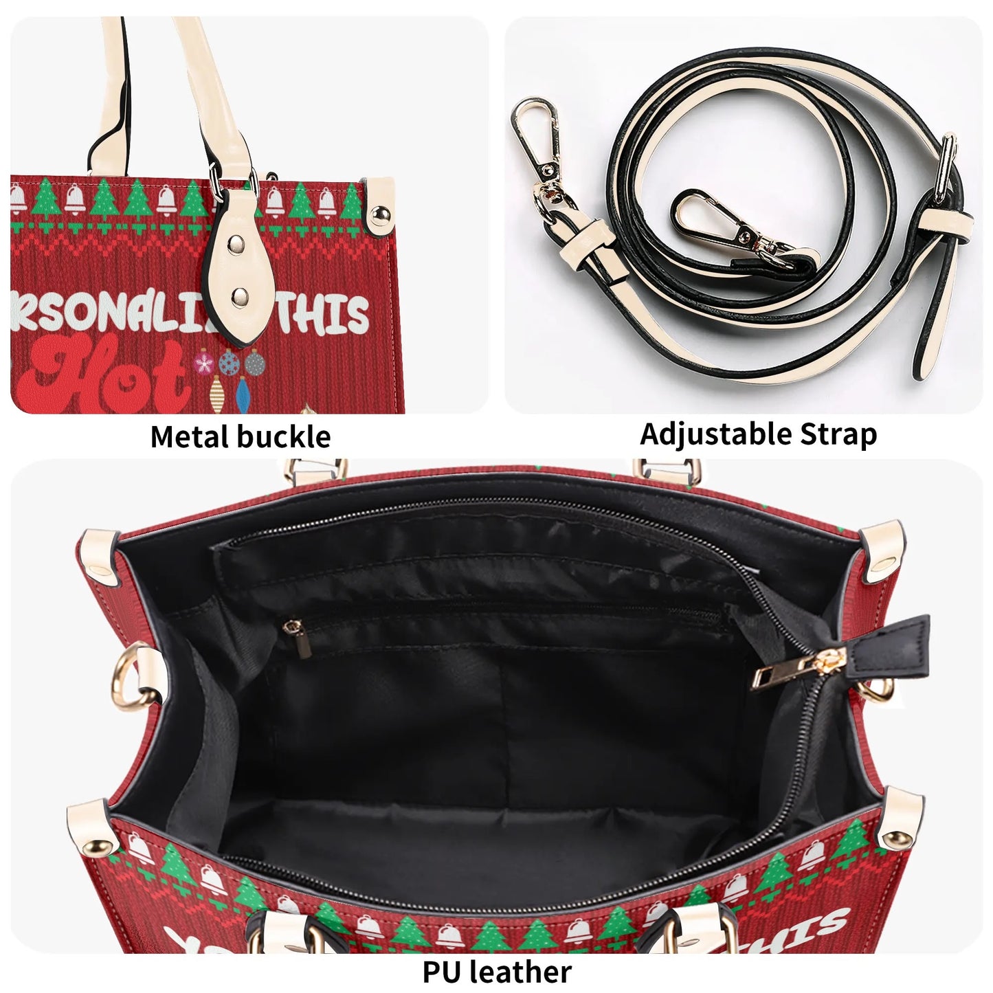 Ugly Holiday Sweater Purse (Cocoa Vibes)