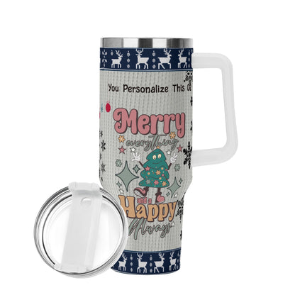 Ugly Holiday Sweater (Merry Everything White Handle)