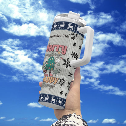 Ugly Holiday Sweater (Merry Everything White Handle)