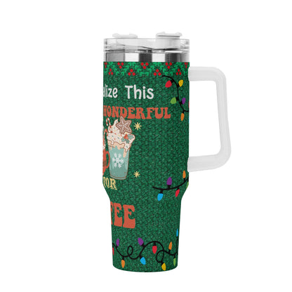 Ugly Holiday Sweater (Time For Coffee White Handle)