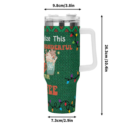 Ugly Holiday Sweater (Time For Coffee White Handle)