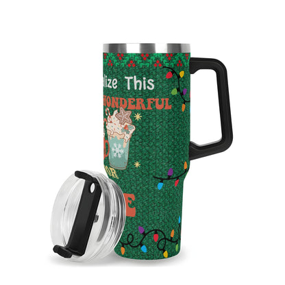 Ugly Holiday Sweater (Time For Coffee Black Handle)